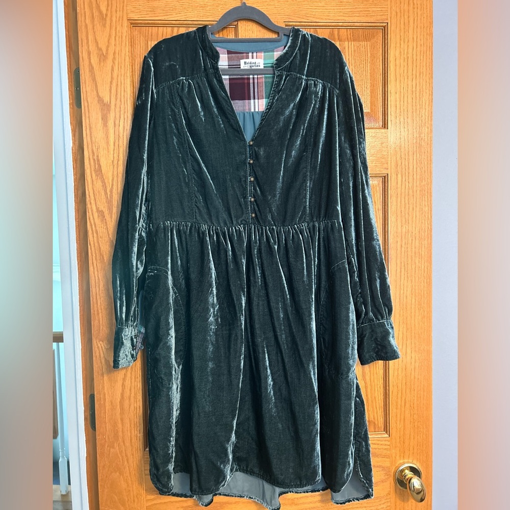 Anthropologie - Holding Horses - Velvet Dress